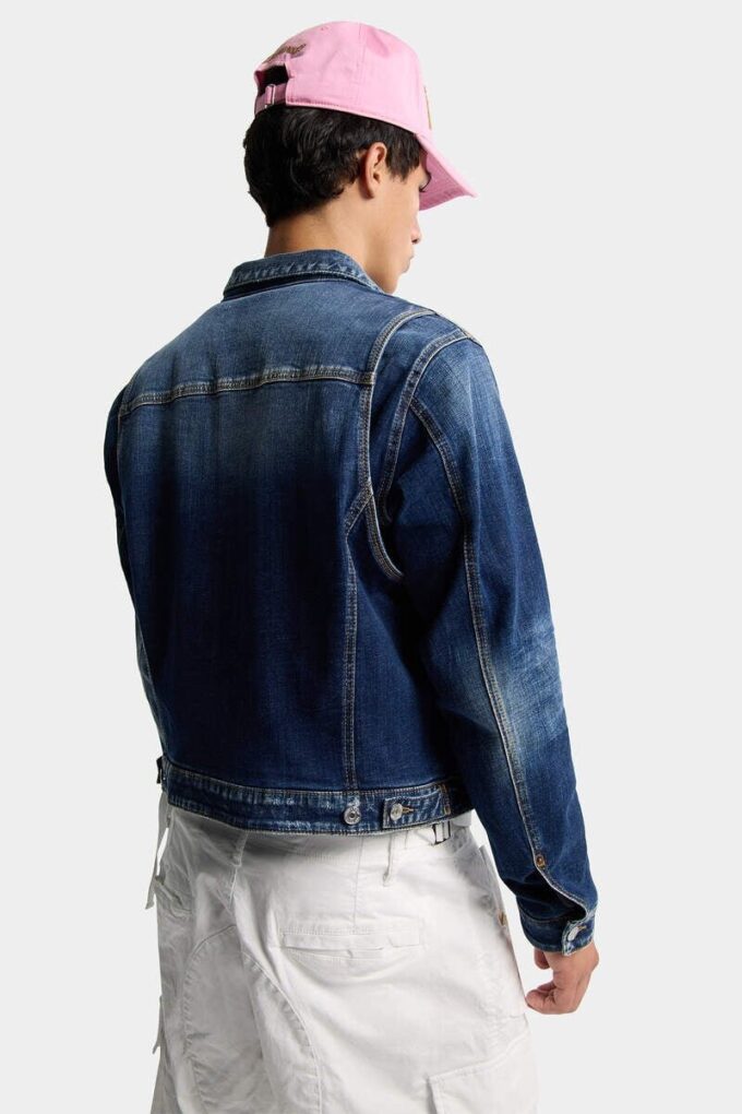 Dark Smoker over Jean Jacket
