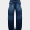 Dark Smoker Wash Loose Twist Jeans
