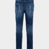 Dark Smoker Wash Teddy Mini Front Jeans