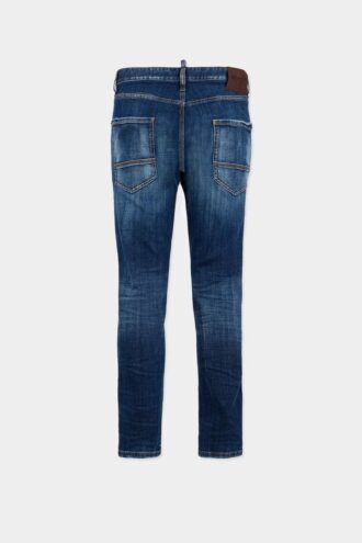 Dark Smoker Wash Teddy Mini Front Jeans