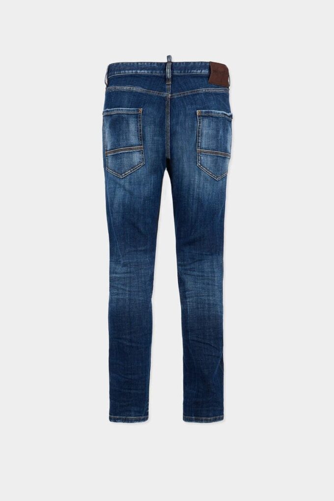 Dark Smoker Wash Teddy Mini Front Jeans