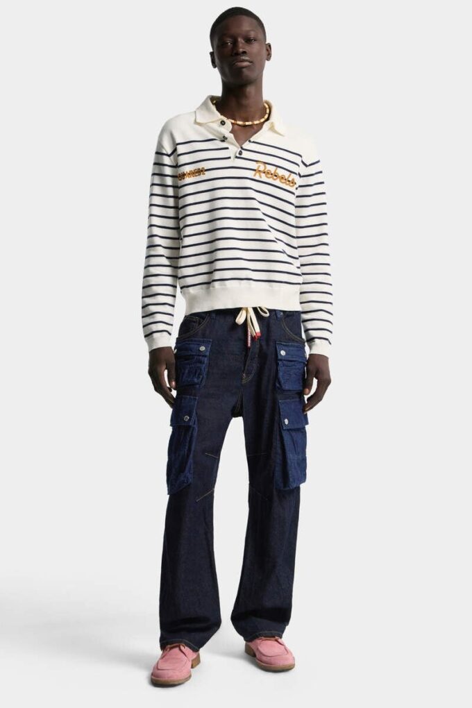 Dark Wash Kawaii Jeans