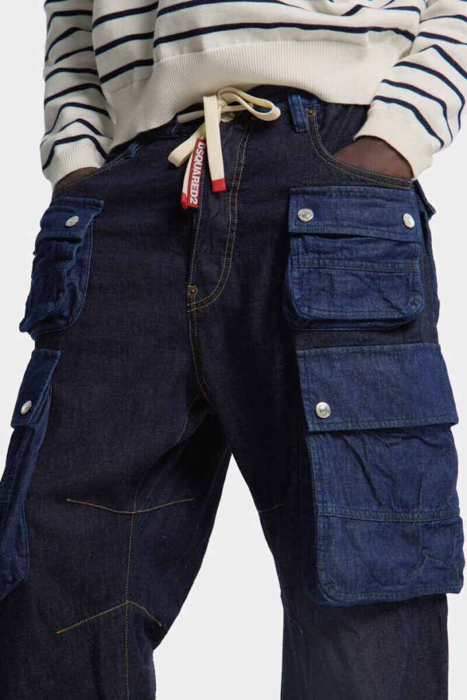 Dark Wash Kawaii Jeans