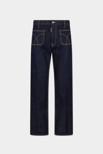 Dark Wash Sexy 70’S Pant