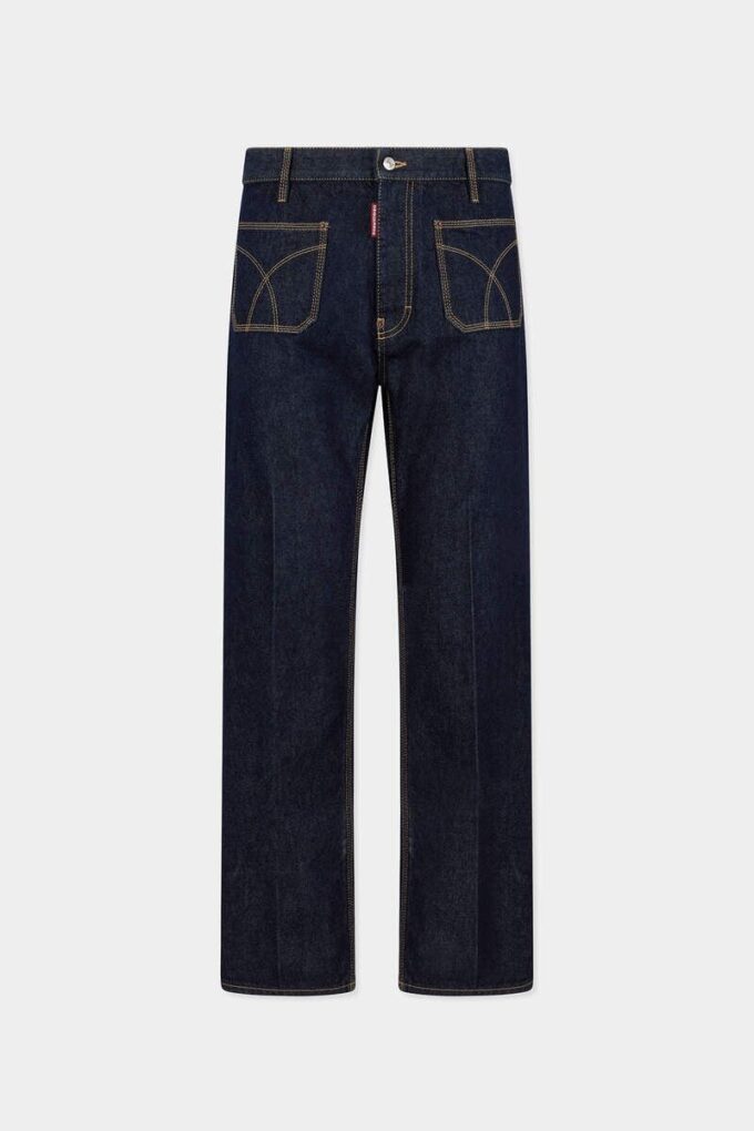 Dark Wash Sexy 70’S Pant