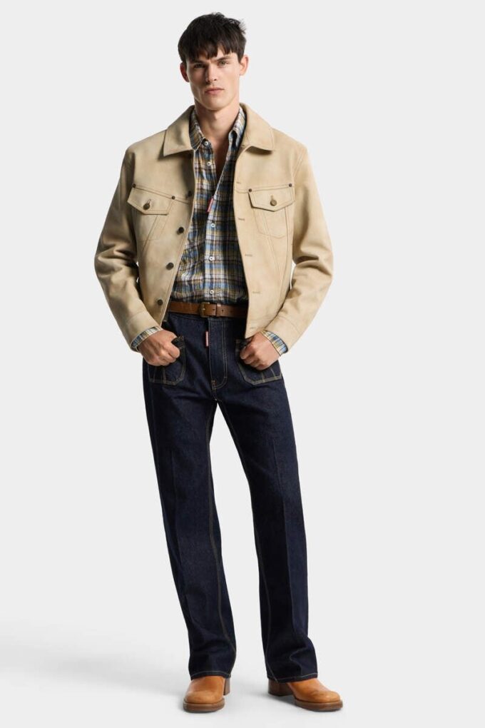 Dark Wash Sexy 70’S Pant