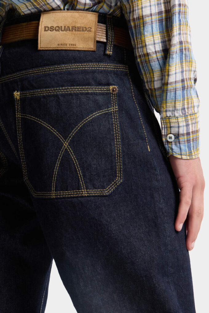 Dark Wash Sexy 70’S Pant