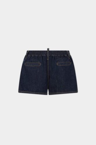 Dark Weight Wash Pull on Shorts