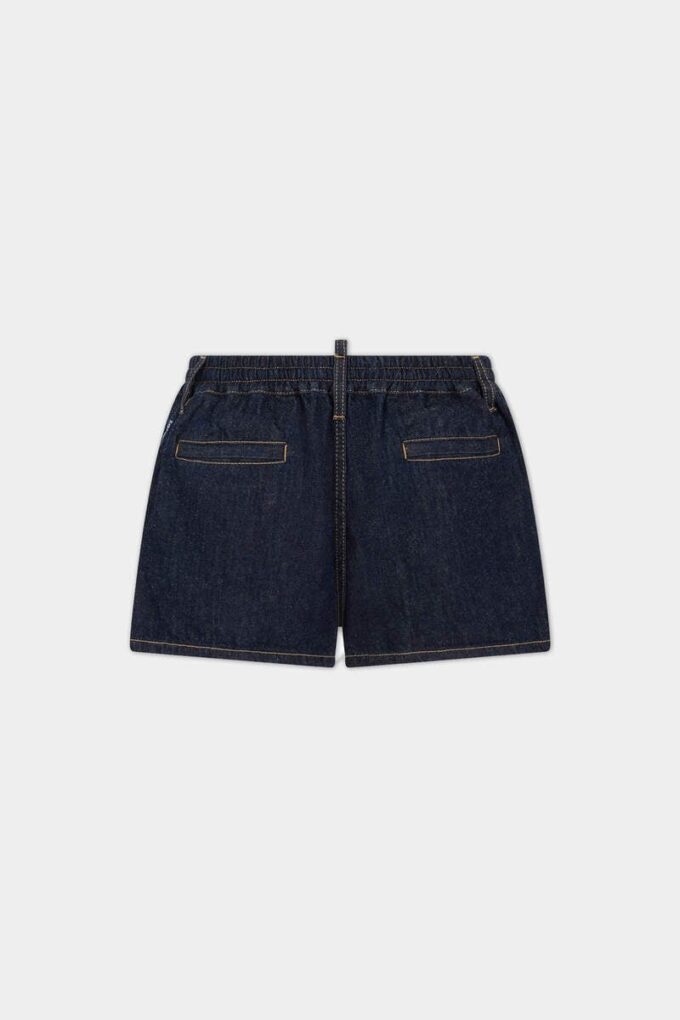 Dark Weight Wash Pull on Shorts