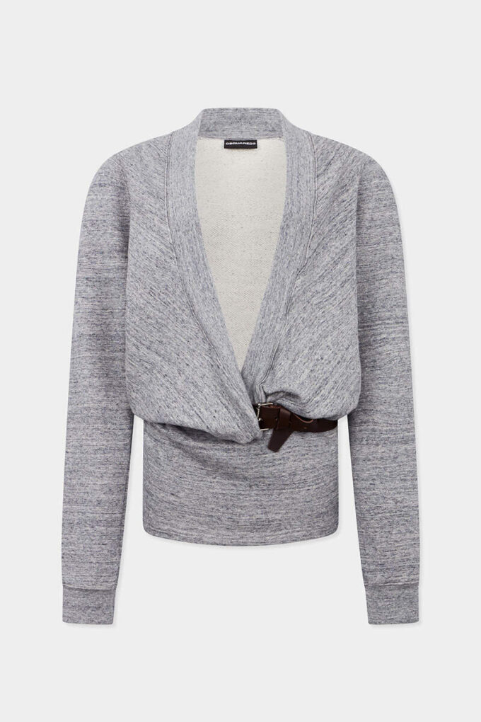 Deep Cut Jersey Dress