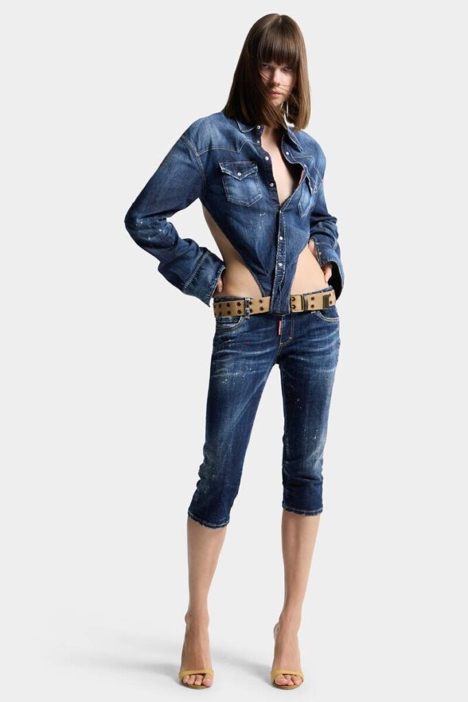 Deep Cut Night Whisper Denim Shirt