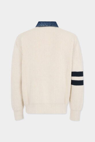 Denim Mix D2 Knit Pullover