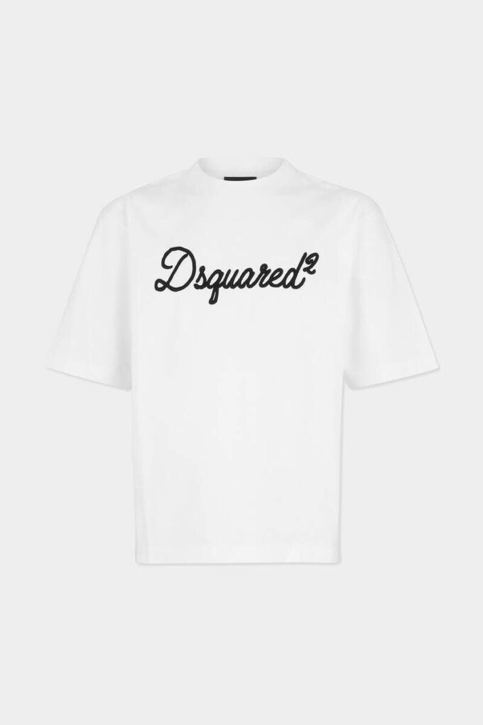 Dsquared2 Embroidered Loose Fit T-Shirt