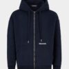 Dsquared2 Logo Boyfriend Fit Zipped Hoodie
