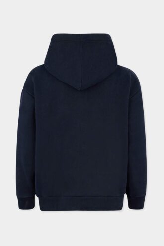 Dsquared2 Logo Boyfriend Fit Zipped Hoodie