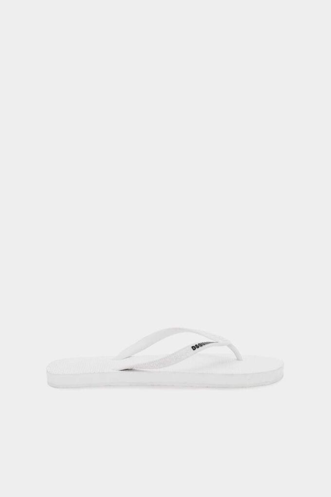 Dsquared2 Logo Flip Flops