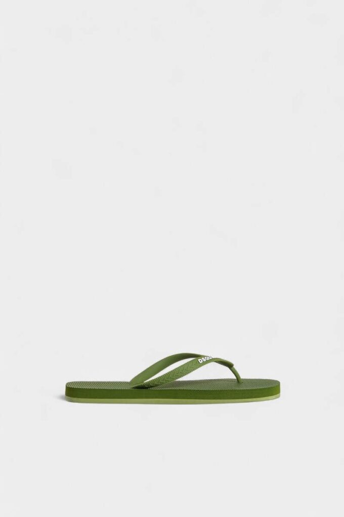 Dsquared2 Logo Flip Flops