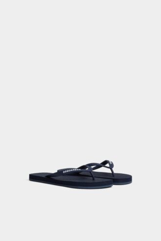 Dsquared2 Logo Flip Flops