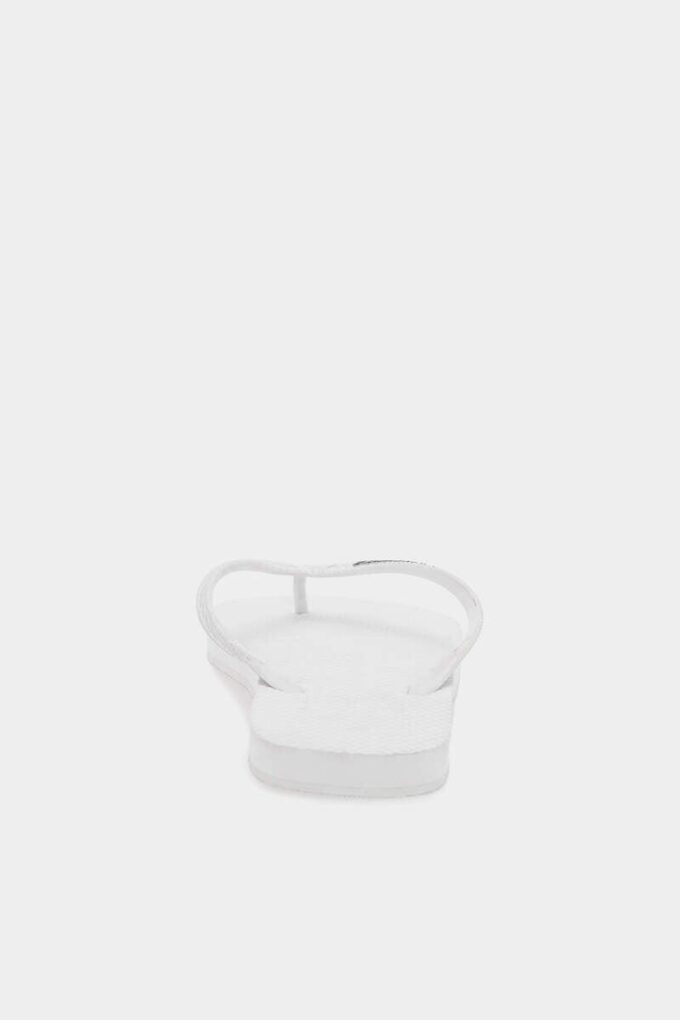 Dsquared2 Logo Flip Flops