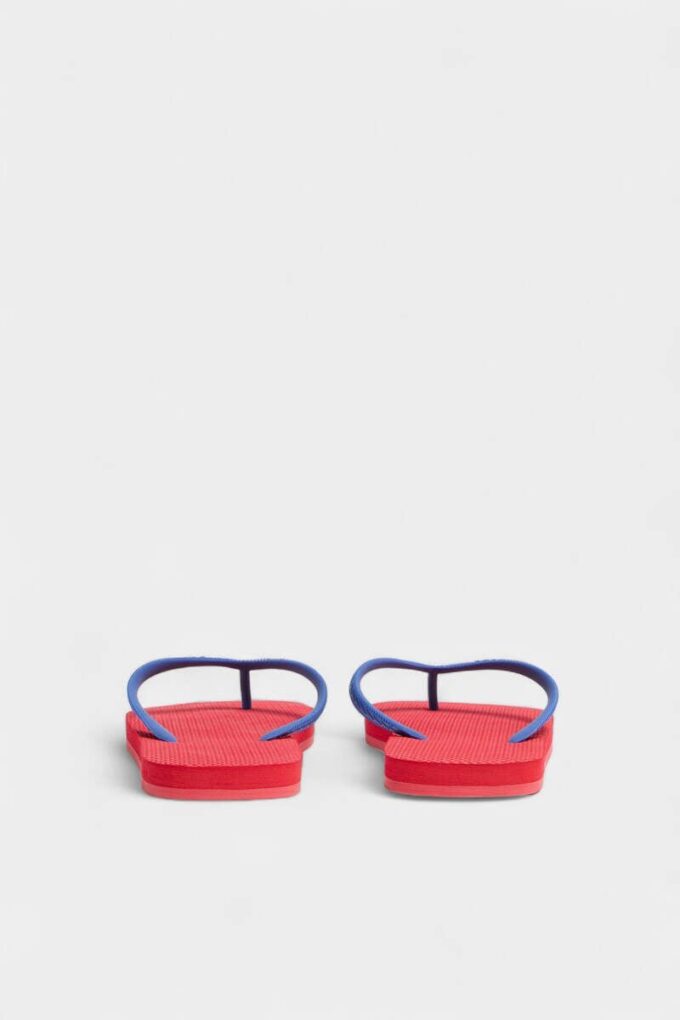 Dsquared2 Logo Flip Flops