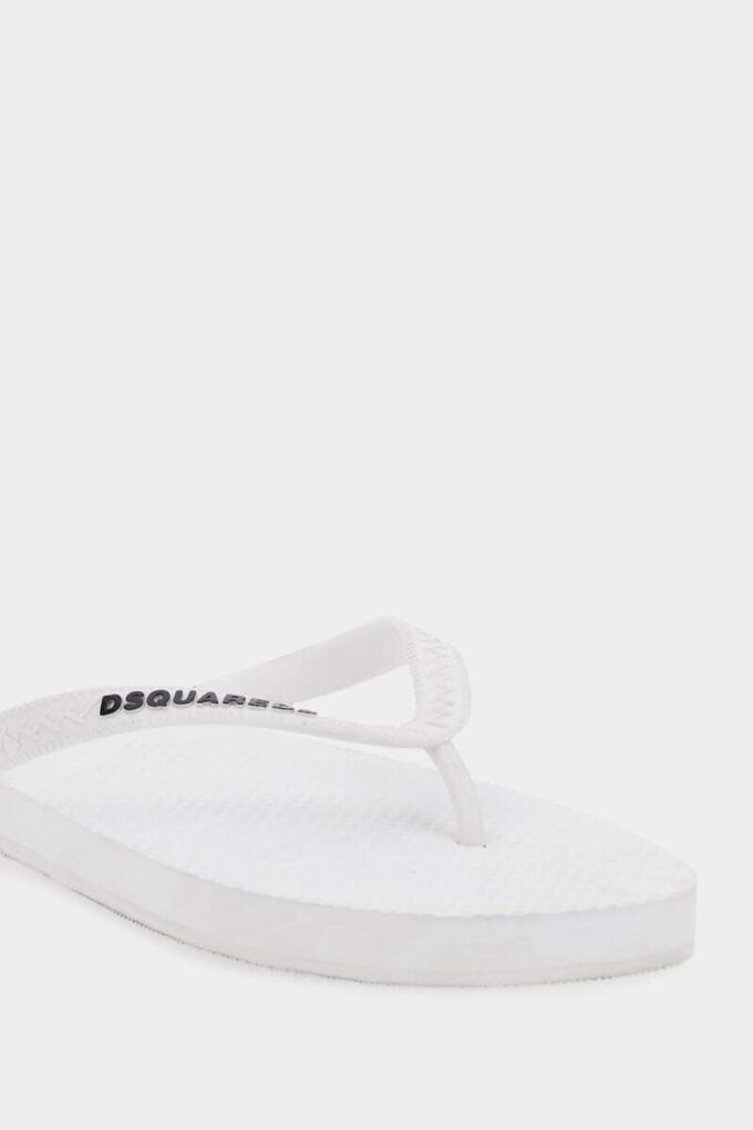 Dsquared2 Logo Flip Flops