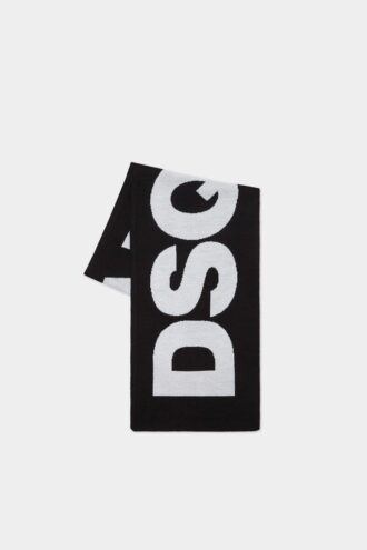 Dsquared2 Logo Knit Scarf