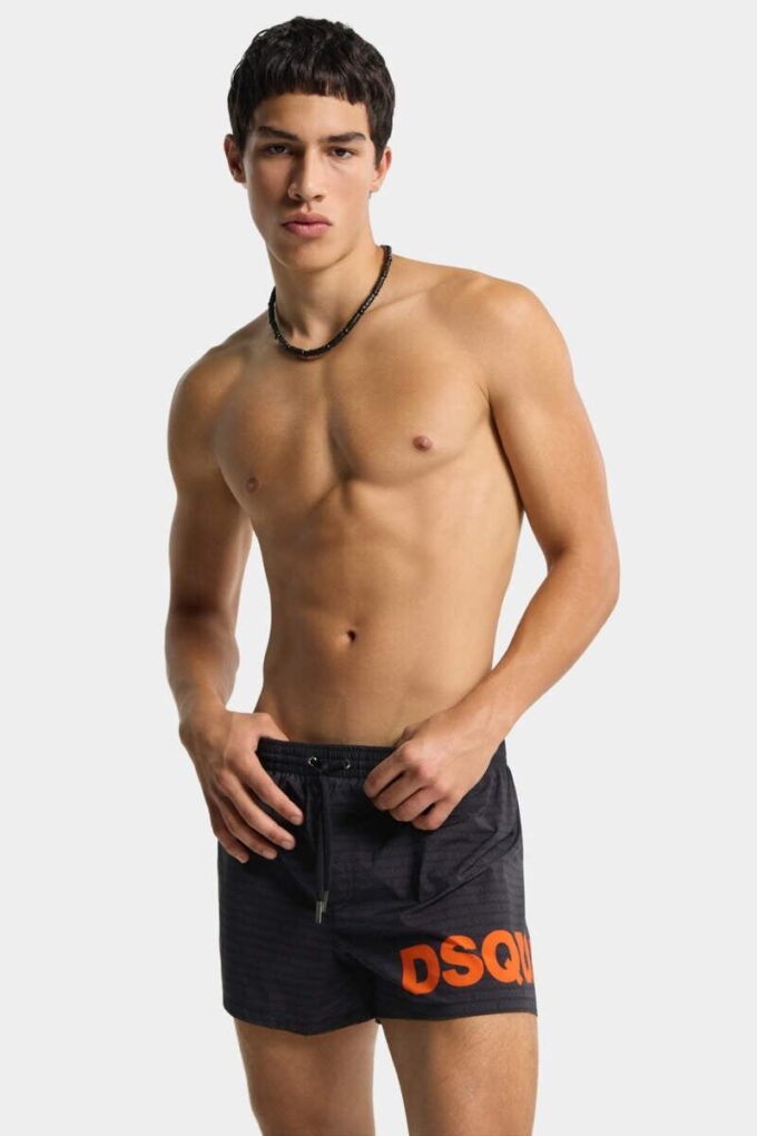 Dsquared2 Logo Midi Swim Boxer