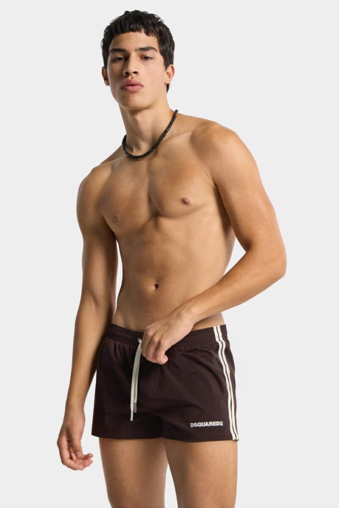 Dsquared2 Logo Midi Swim Boxer