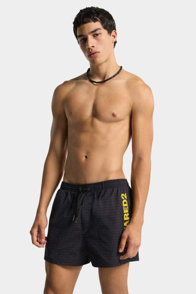 Dsquared2 Logo Midi Swim Boxer