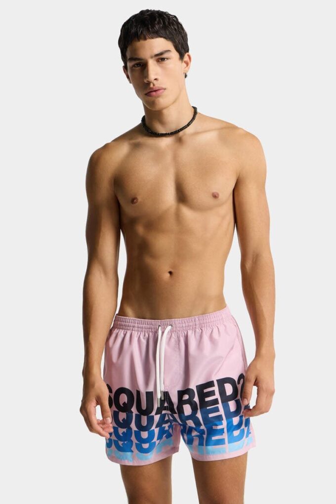 Dsquared2 Logo Midi Swim Boxer