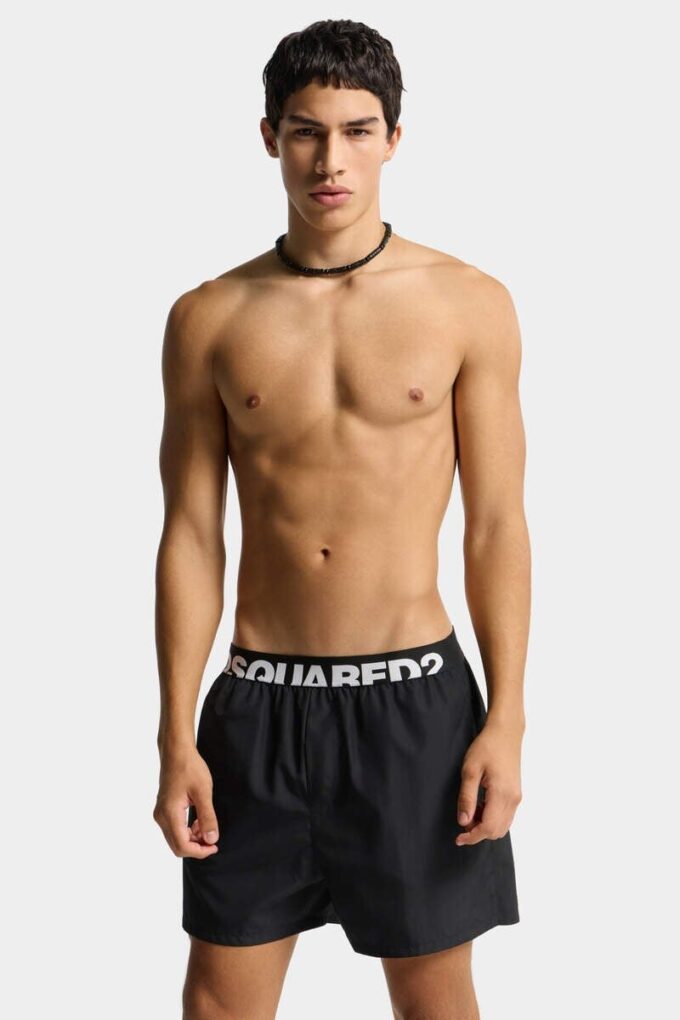 Dsquared2 Logo Midi Swim Boxer