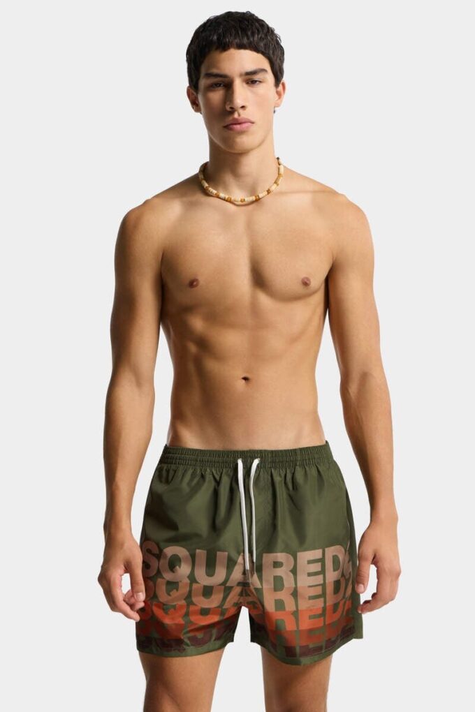 Dsquared2 Logo Midi Swim Boxer