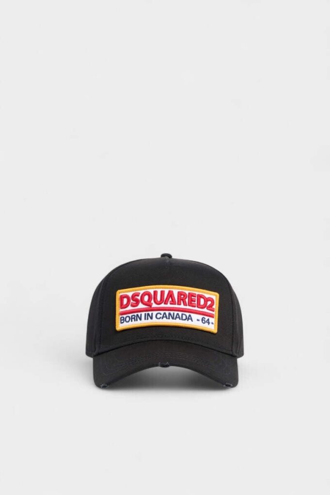 Dsquared2 Logo Patch Baseball Cap