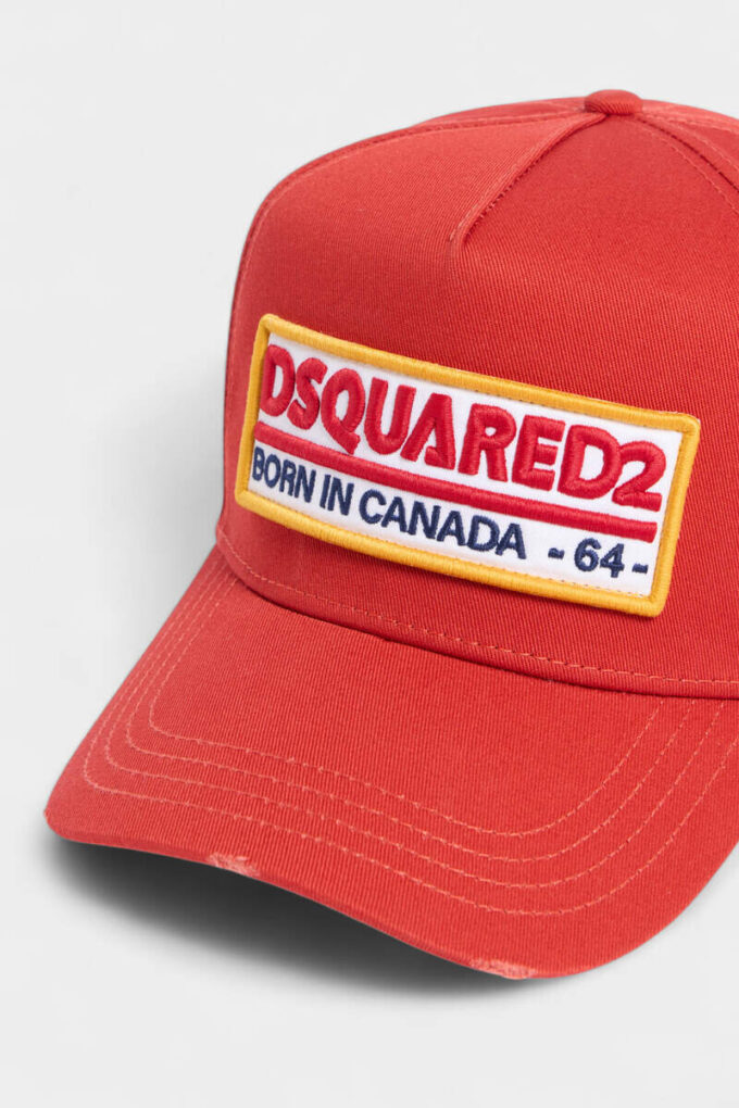 Dsquared2 Logo Patch Baseball Cap