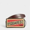 Dsquared2 Logo Plaque Belt