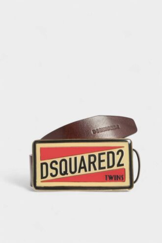 Dsquared2 Logo Plaque Belt