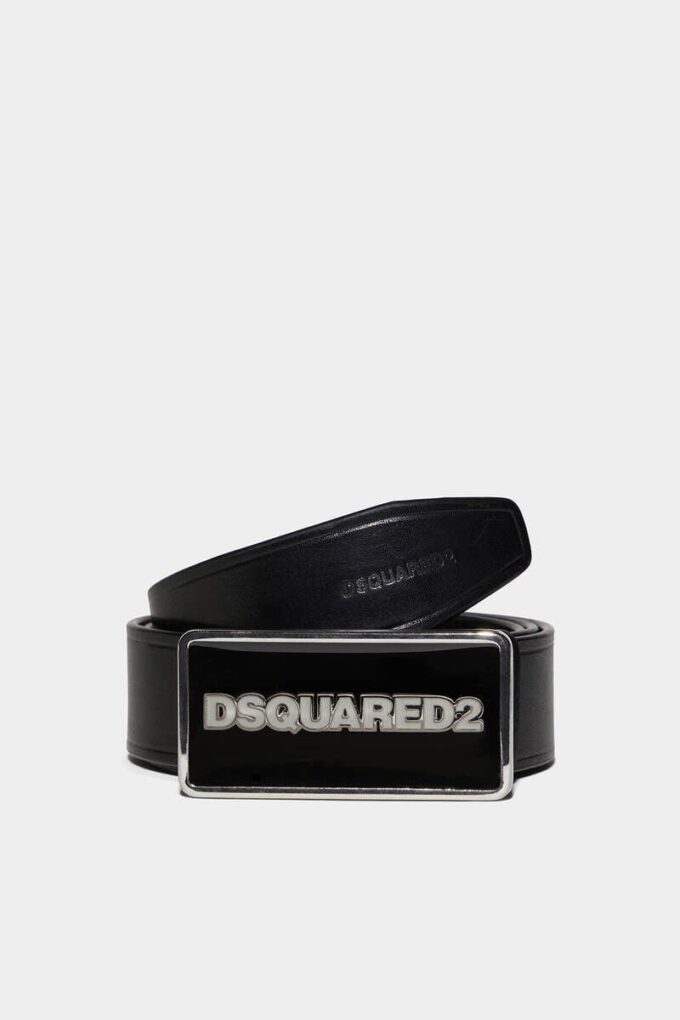 Dsquared2 Logo Plaque Belt