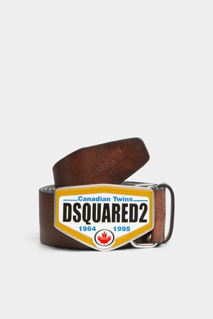 Dsquared2 Logo Plaque Belt