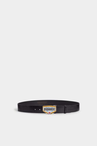 Dsquared2 Logo Plaque Belt