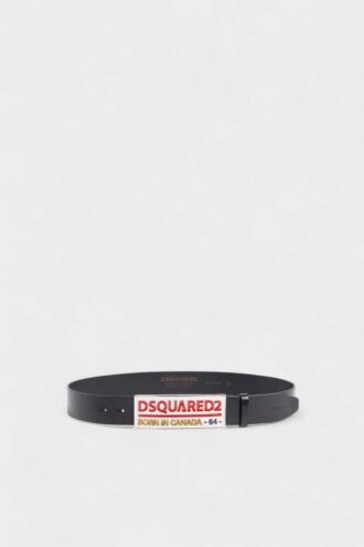Dsquared2 Logo Plaque Belt