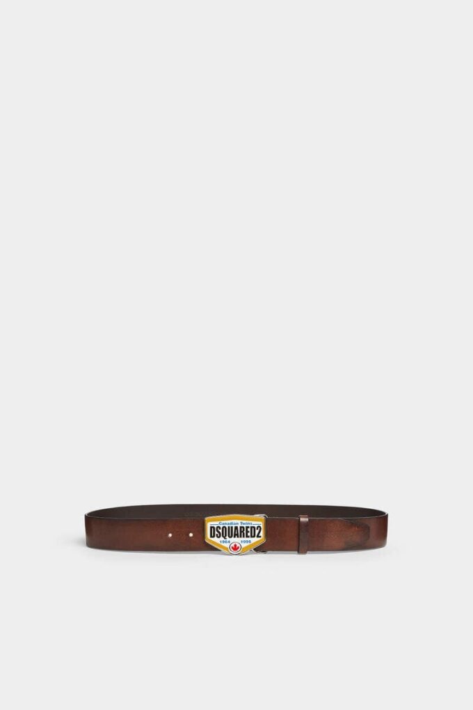 Dsquared2 Logo Plaque Belt