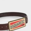 Dsquared2 Logo Plaque Belt