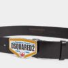 Dsquared2 Logo Plaque Belt