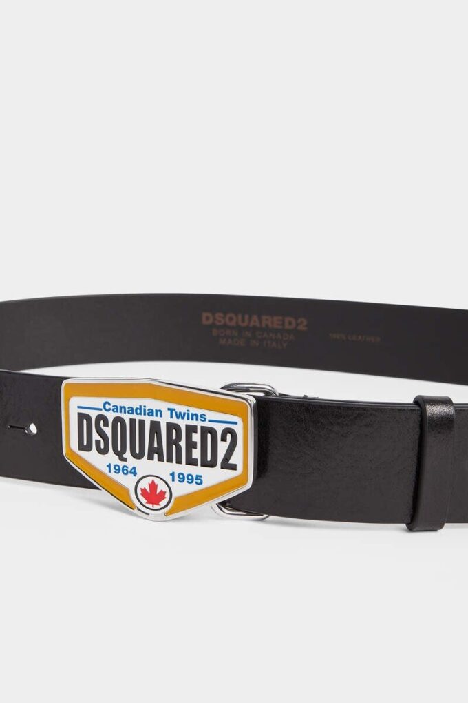 Dsquared2 Logo Plaque Belt