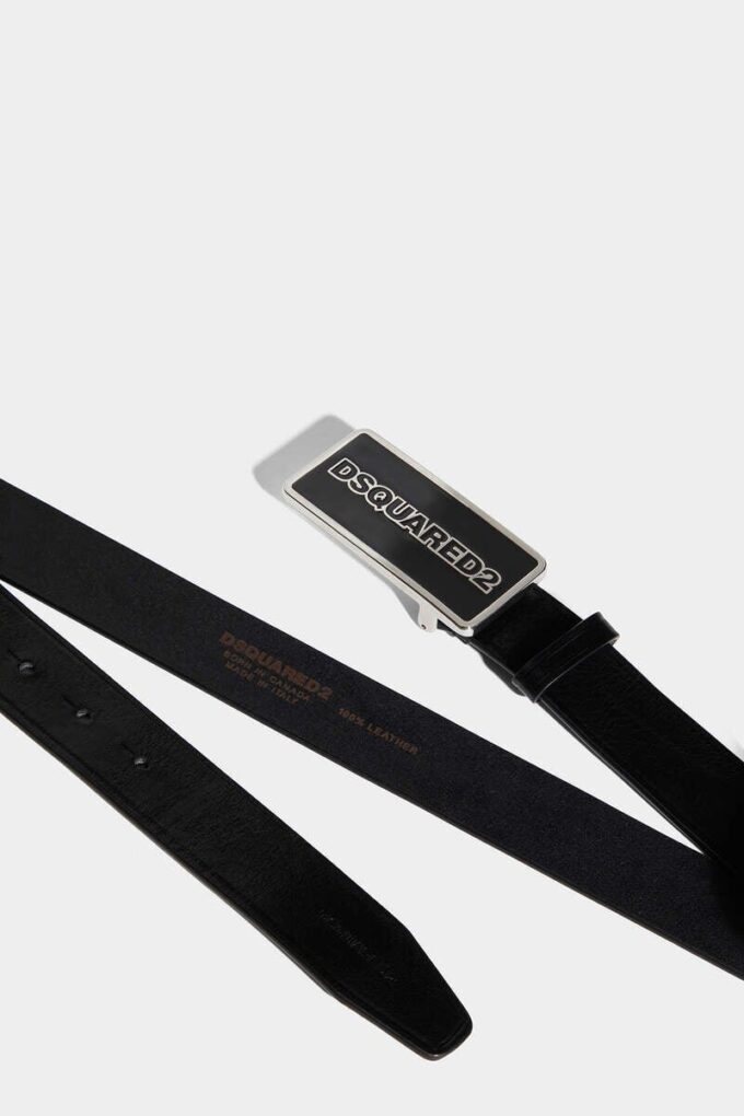 Dsquared2 Logo Plaque Belt