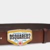 Dsquared2 Logo Plaque Belt