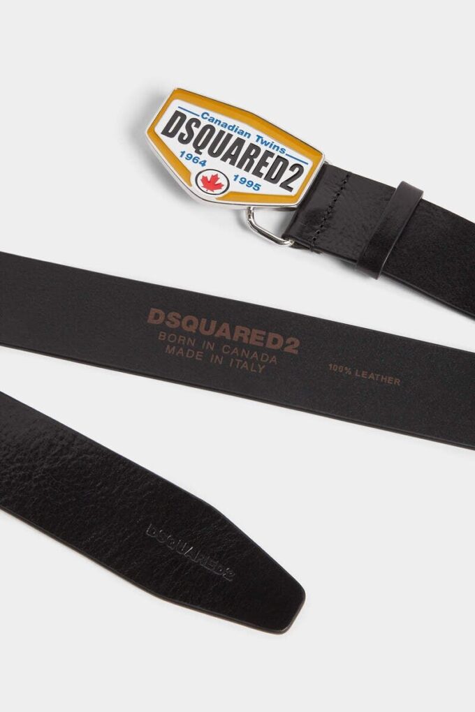 Dsquared2 Logo Plaque Belt