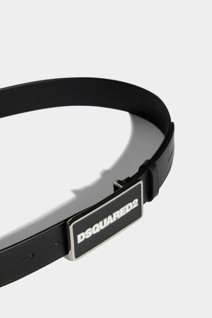Dsquared2 Logo Plaque Belt