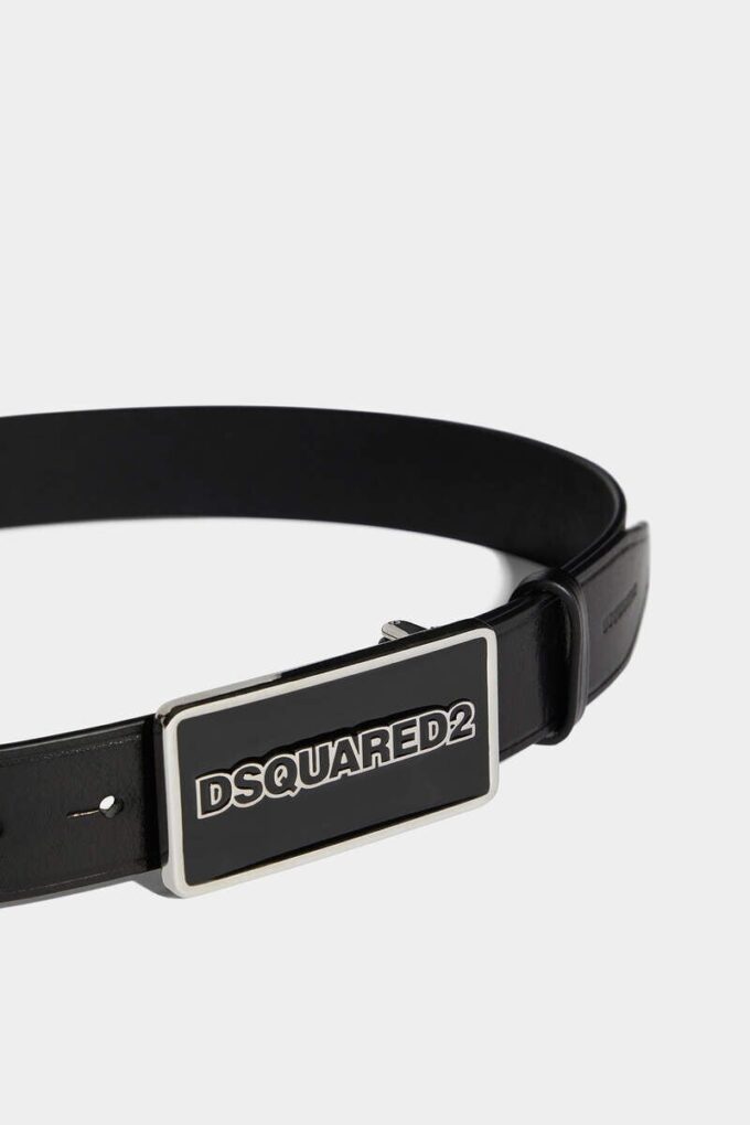 Dsquared2 Logo Plaque Belt