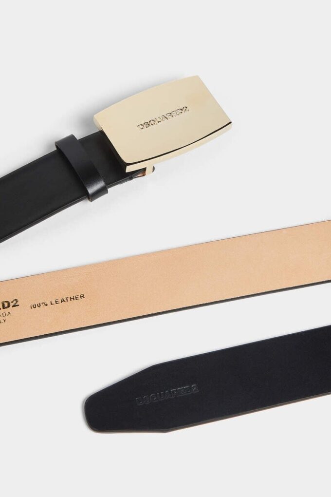 Dsquared2 Logo Plaque Belt